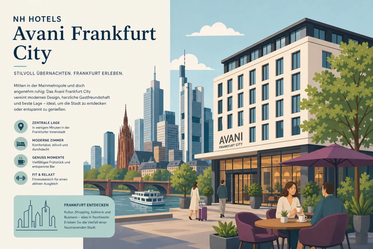 NH Hotels Avani Frankfurt City in Deutschland