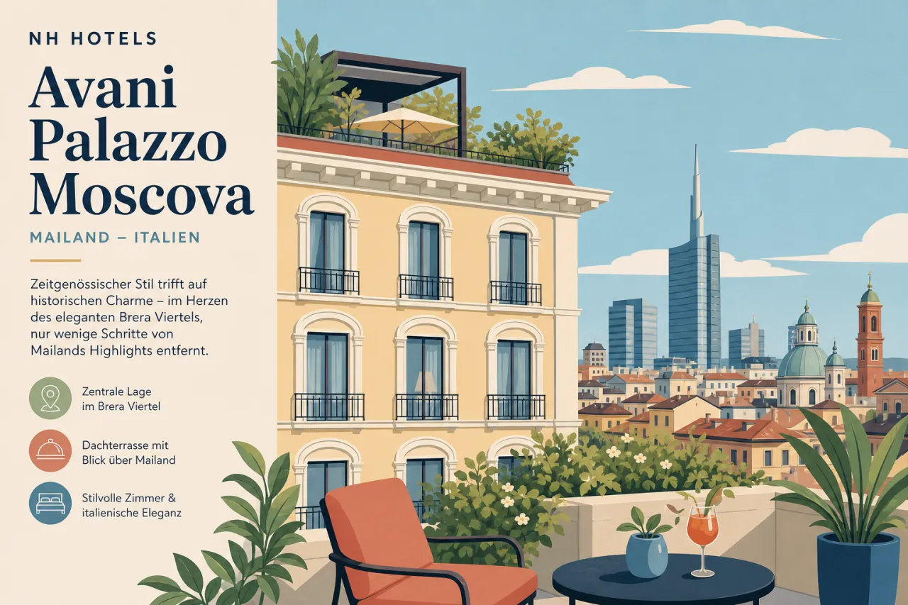 NH Hotels Avani Palazzo Moscova Milan - Italien
