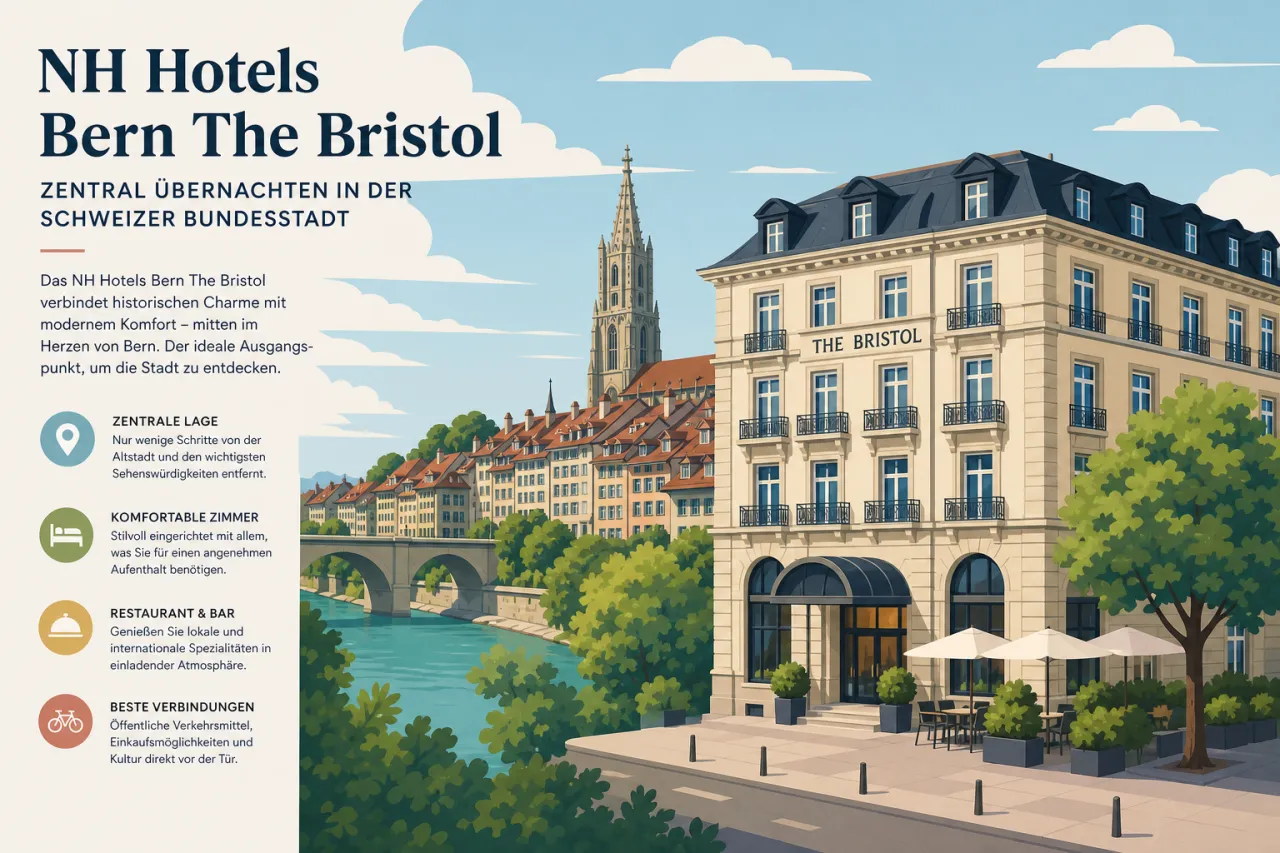 NH Hotels Bern The Bristol in Bern: zentral übernachten in der Schweizer Bundesstadt