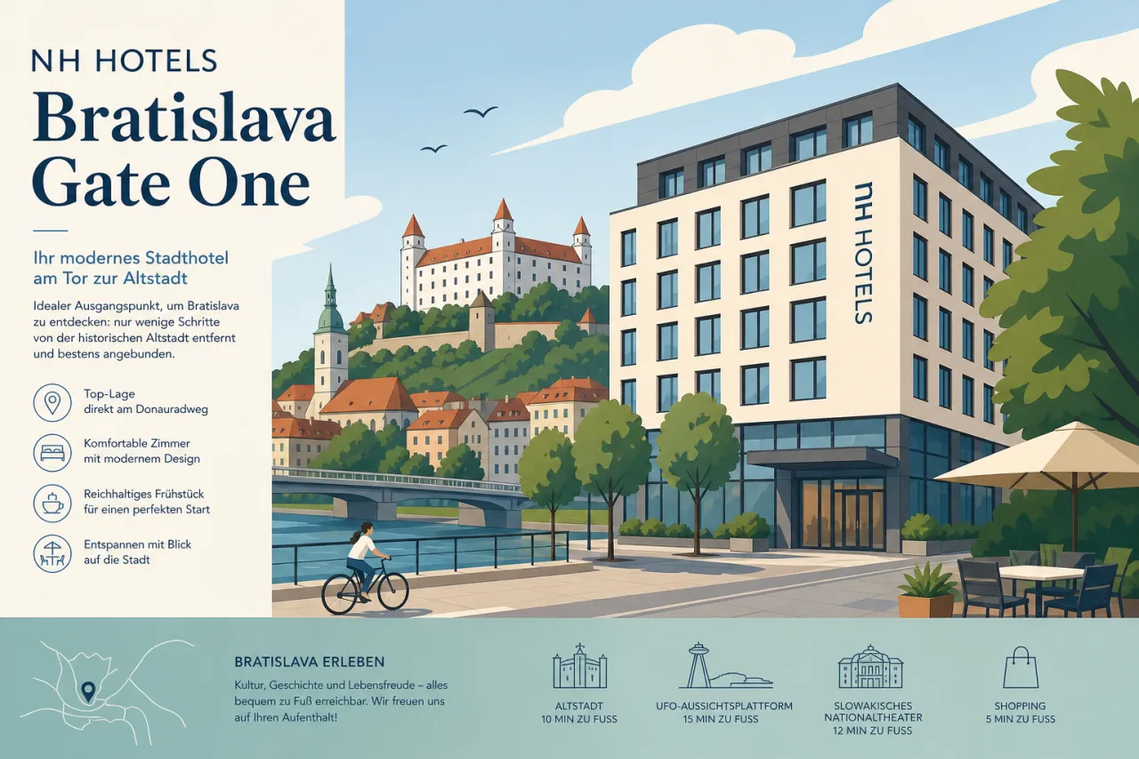 NH Hotels Bratislava Gate One in Bratislava