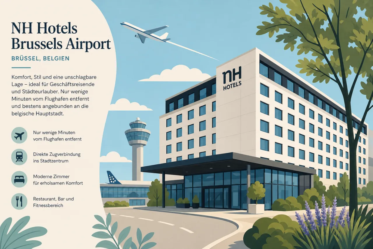 NH Hotels Brussels Airport in Belgien