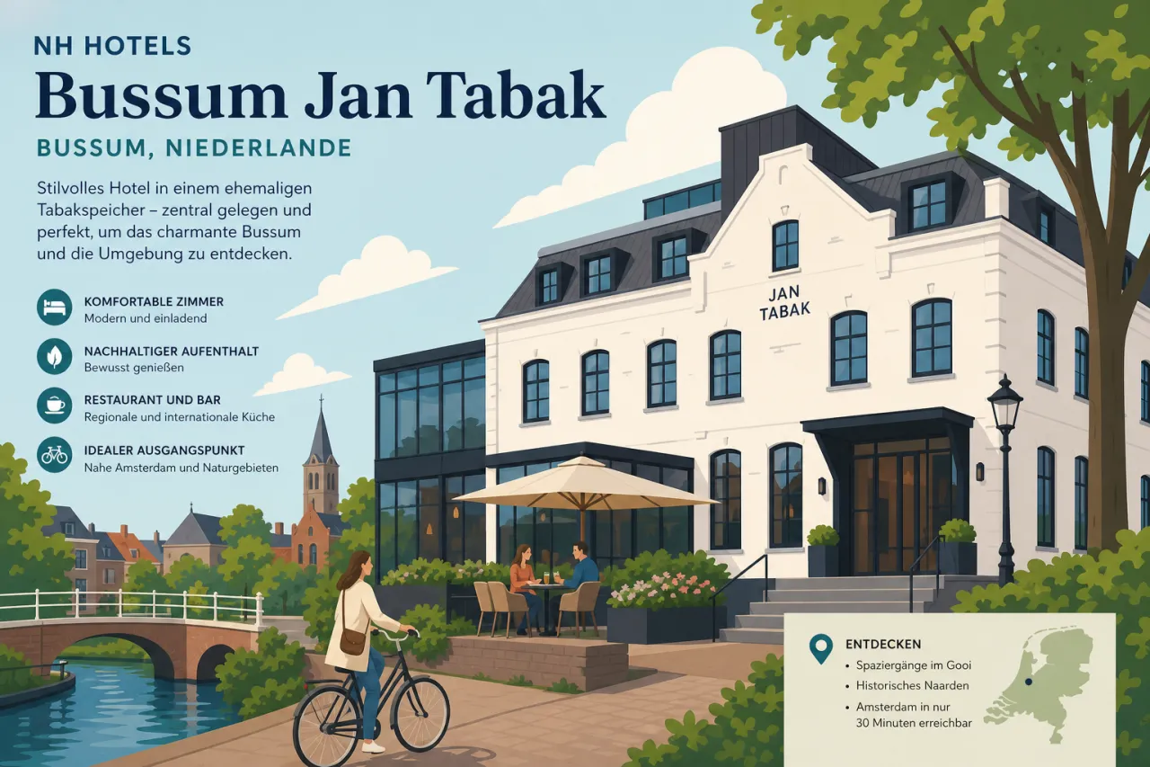 NH Hotels Bussum Jan Tabak in Bussum, Niederlande