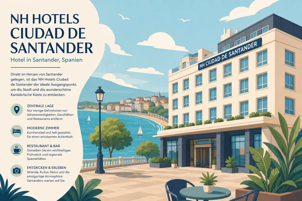 NH Hotels Ciudad de Santander: Hotel in Santander, Spanien