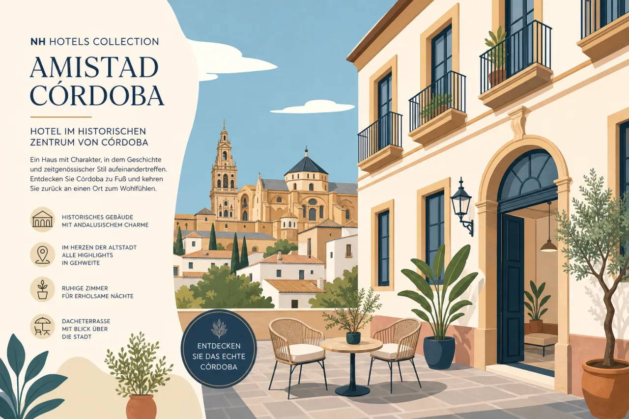 NH Hotels Collection Amistad Córdoba: Hotel im historischen Zentrum von Córdoba