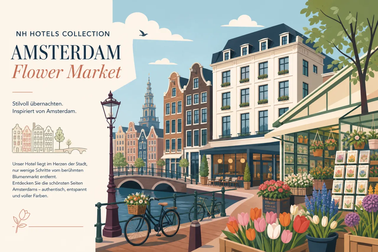 NH Hotels Collection Amsterdam Flower Market