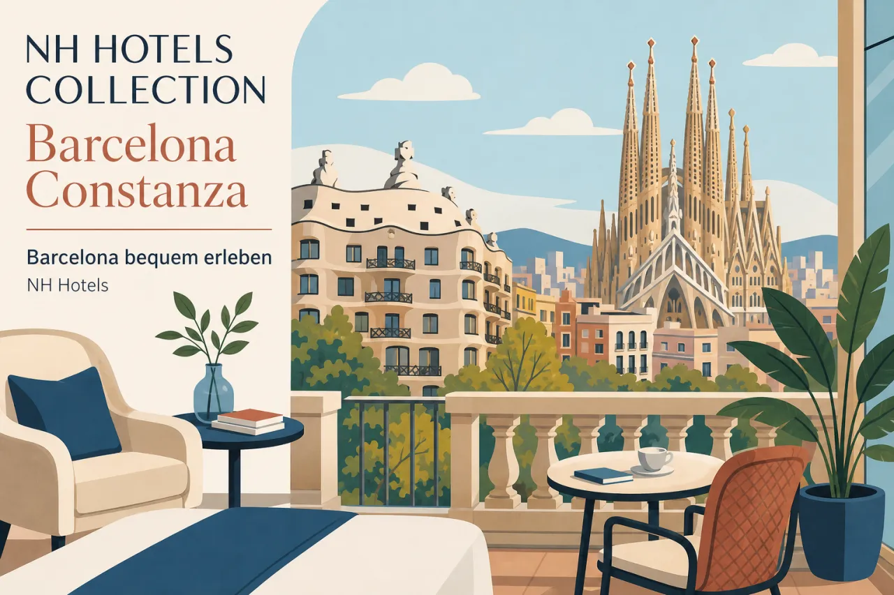 NH Hotels Collection Barcelona Constanza – Barcelona bequem erleben