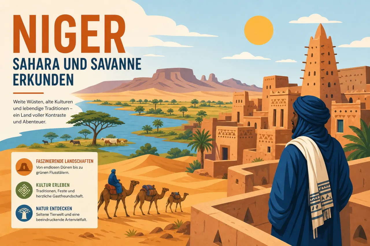 Niger: Sahara und Savanne erkunden