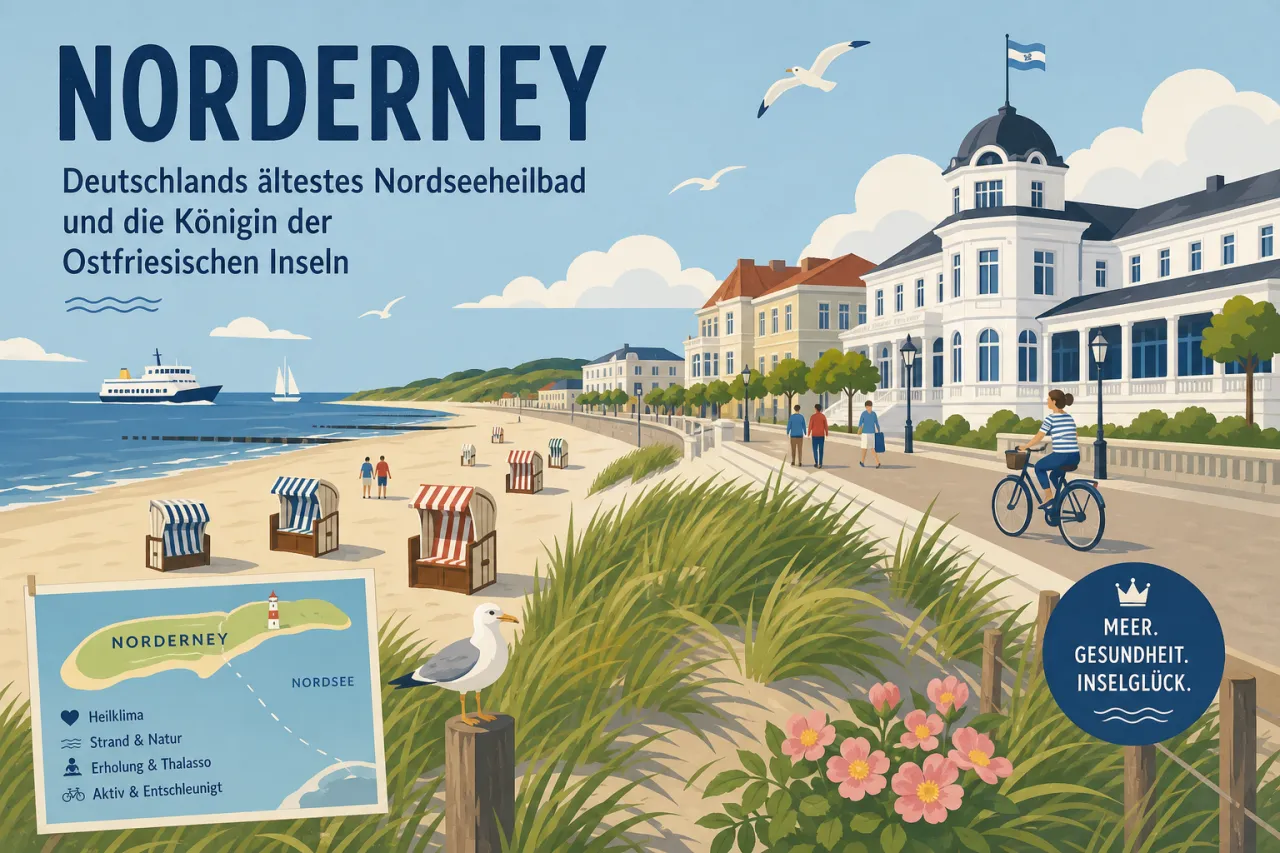 Norderney: Deutschlands ältestes Nordseeheilbad und die Königin der Ostfriesischen Inseln