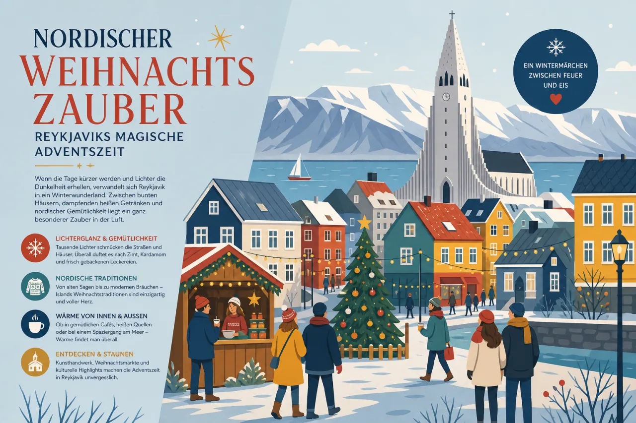 Nordischer Weihnachtszauber – Reykjaviks magische Adventszeit