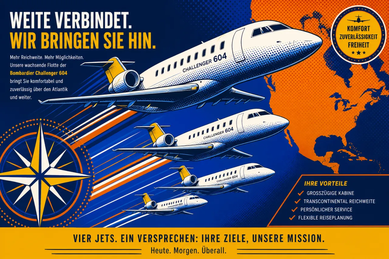 Northern Jet wächst mit zwei Challenger 604