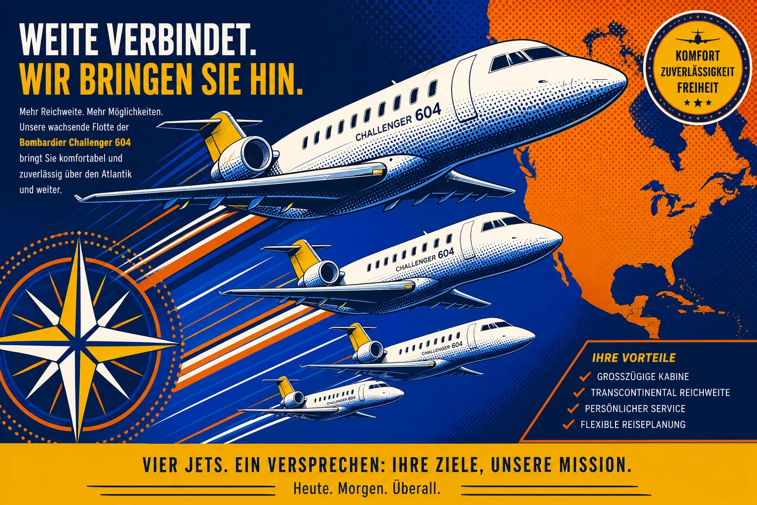 Northern Jet wächst mit zwei Challenger 604