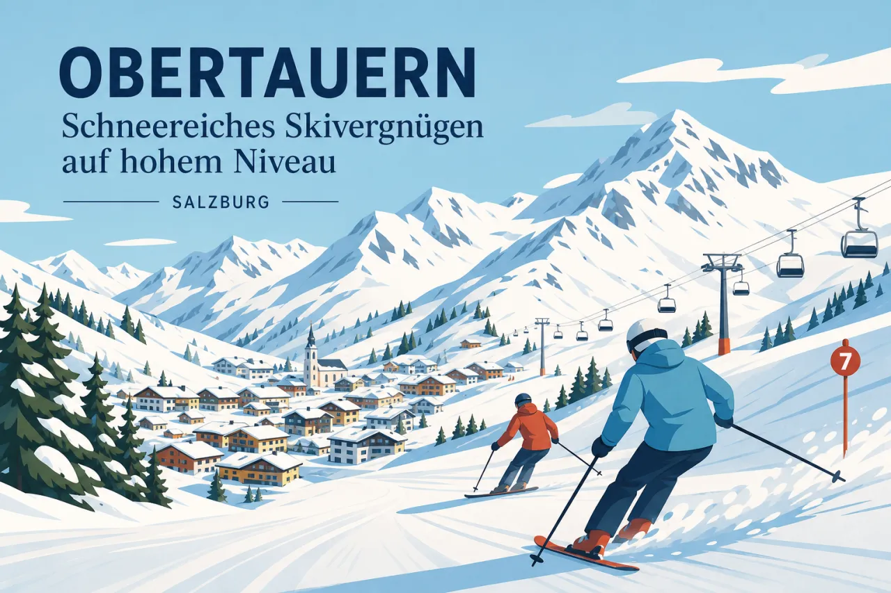 Obertauern: Schneereiches Skivergnügen auf hohem Niveau