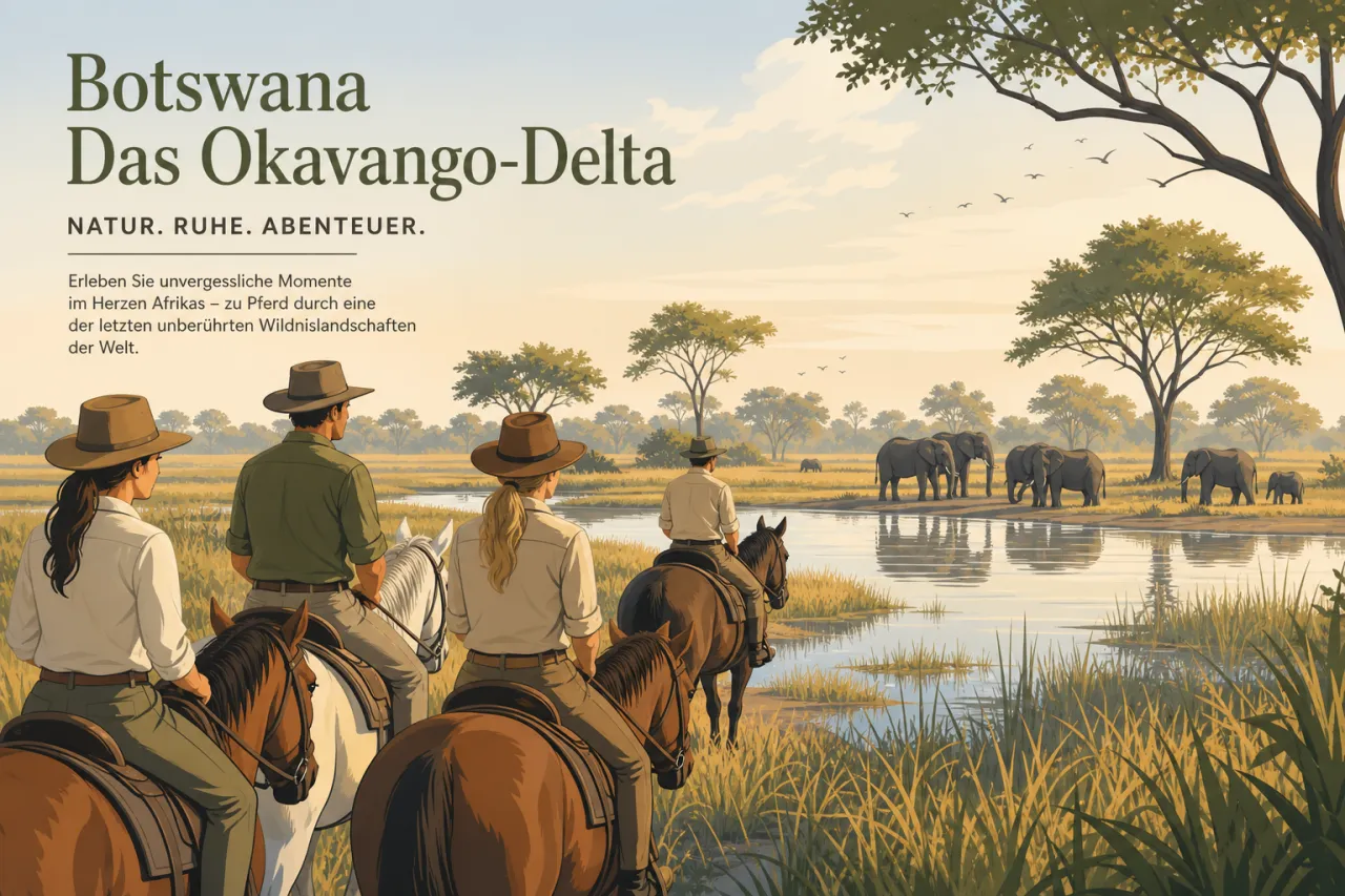 Okavango Horse Safaris: Künstler-Retreats im Okavango-Delta ab 2027