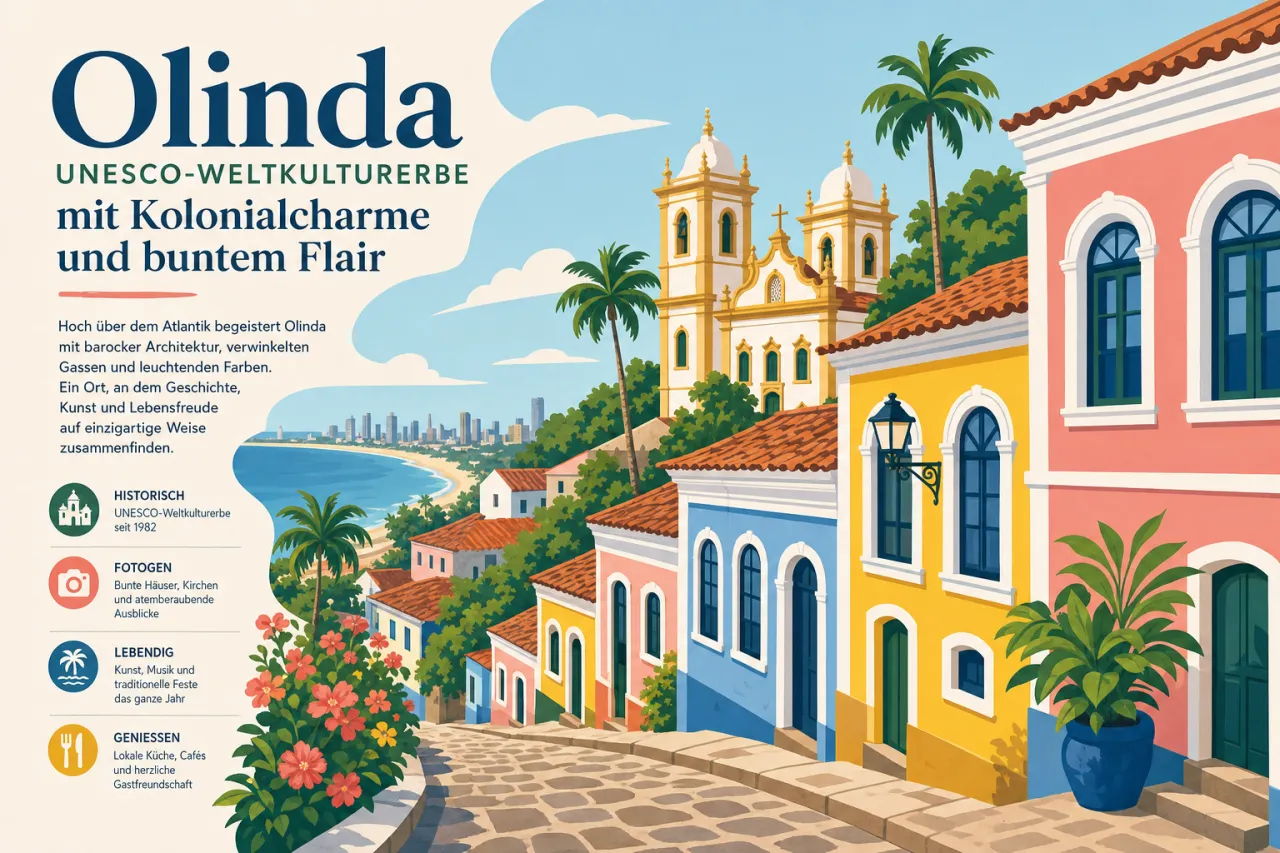 Olinda: UNESCO-Weltkulturerbe mit Kolonialcharme und buntem Flair