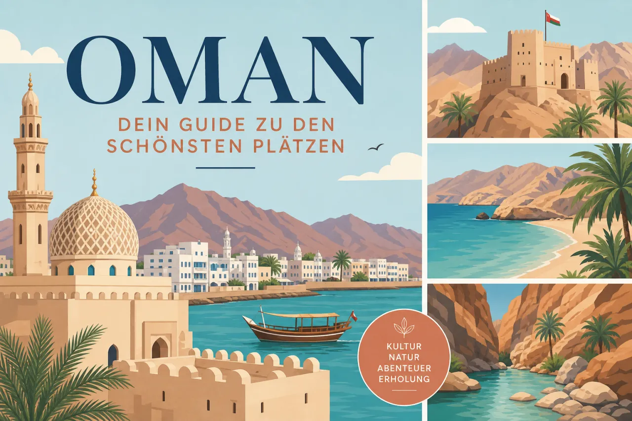 Oman: Dein Guide zu den schönsten Plätzen