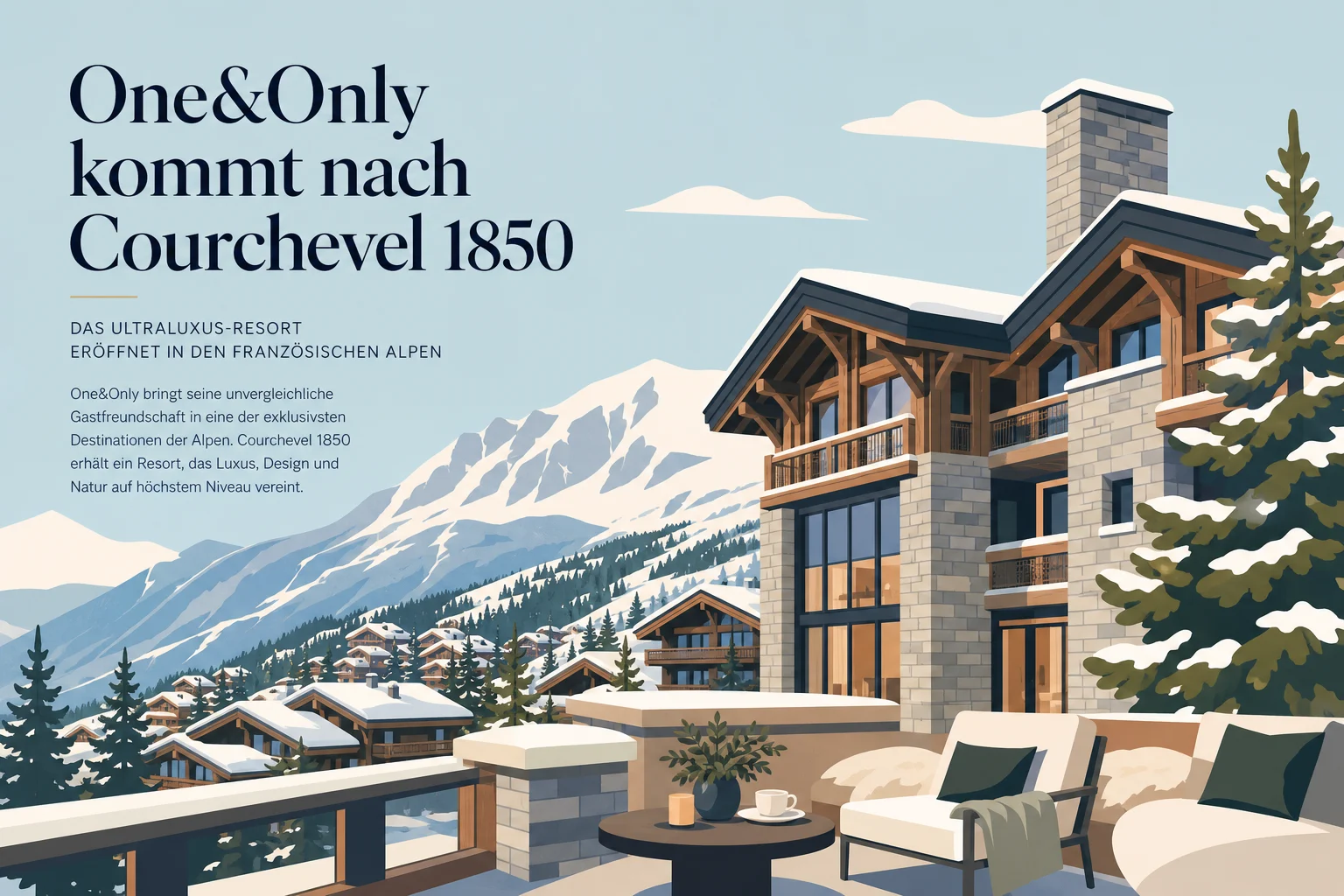 One&Only kommt nach Courchevel 1850