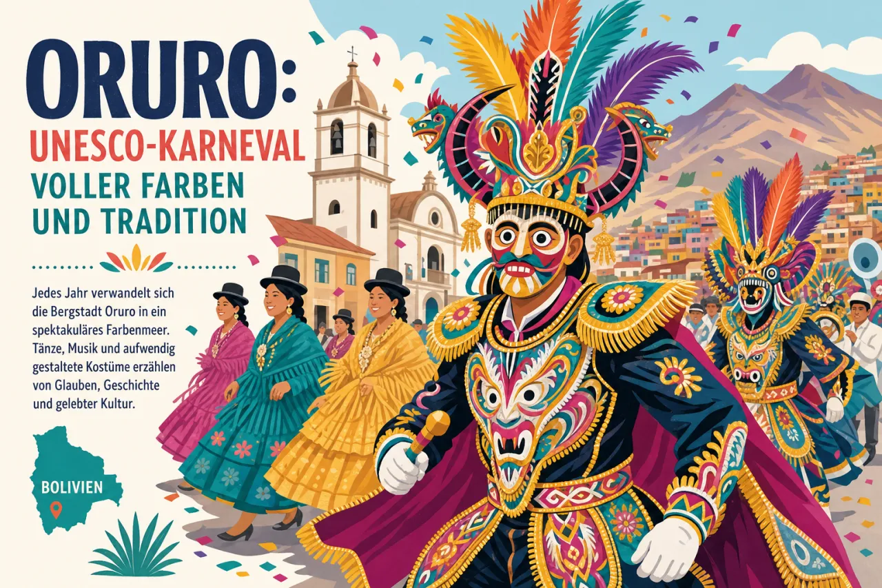 Oruro: UNESCO-Karneval voller Farben und Tradition