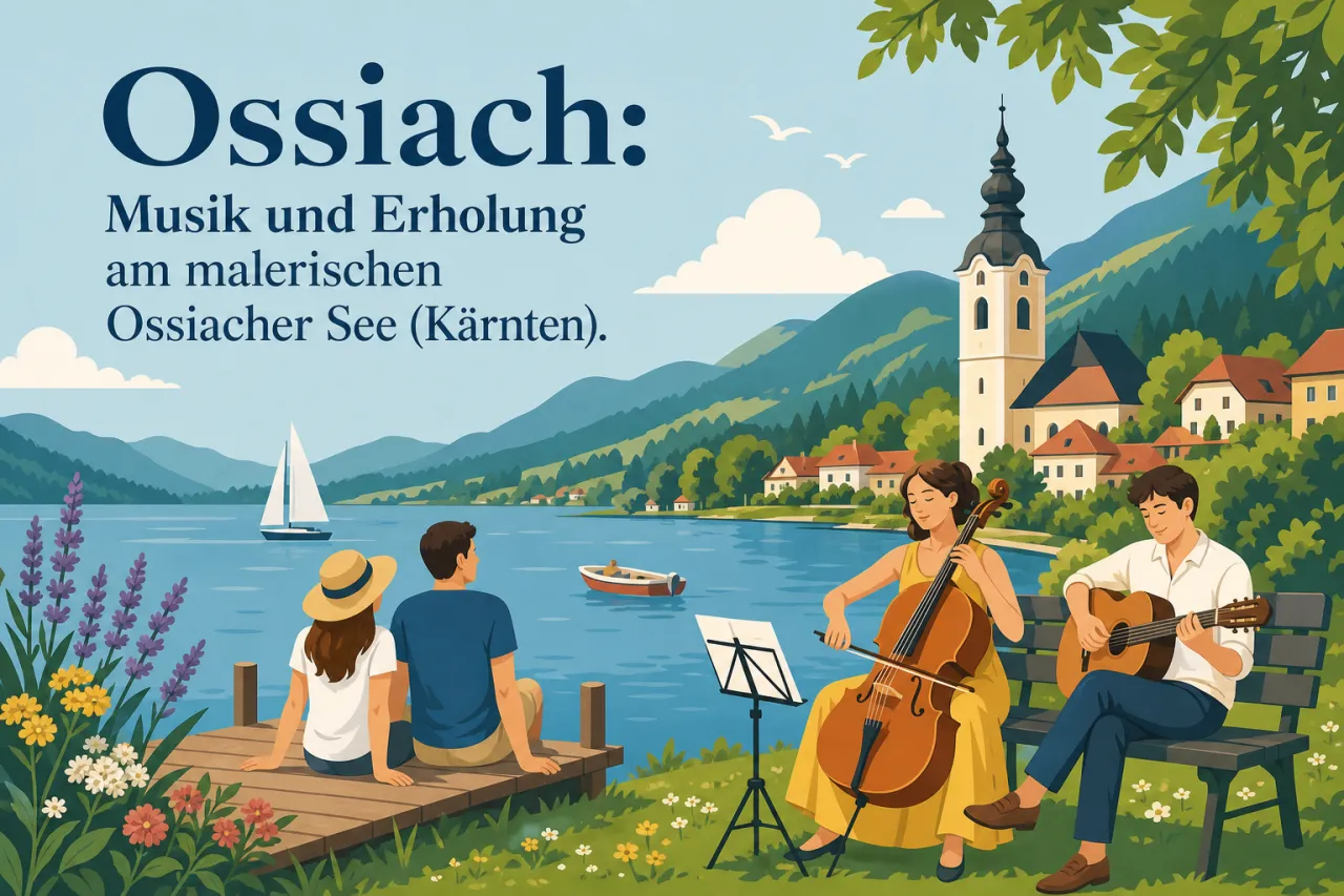 Ossiach am Ossiacher See: Musik, Seeufer und Ausflüge in Kärnten
