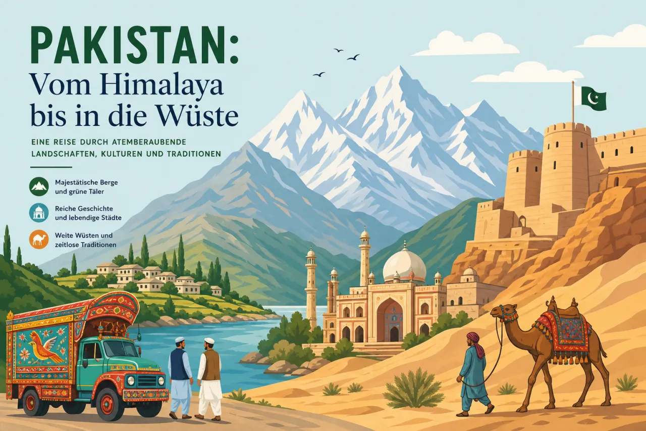 Pakistan: Vom Himalaya bis in die Wüste