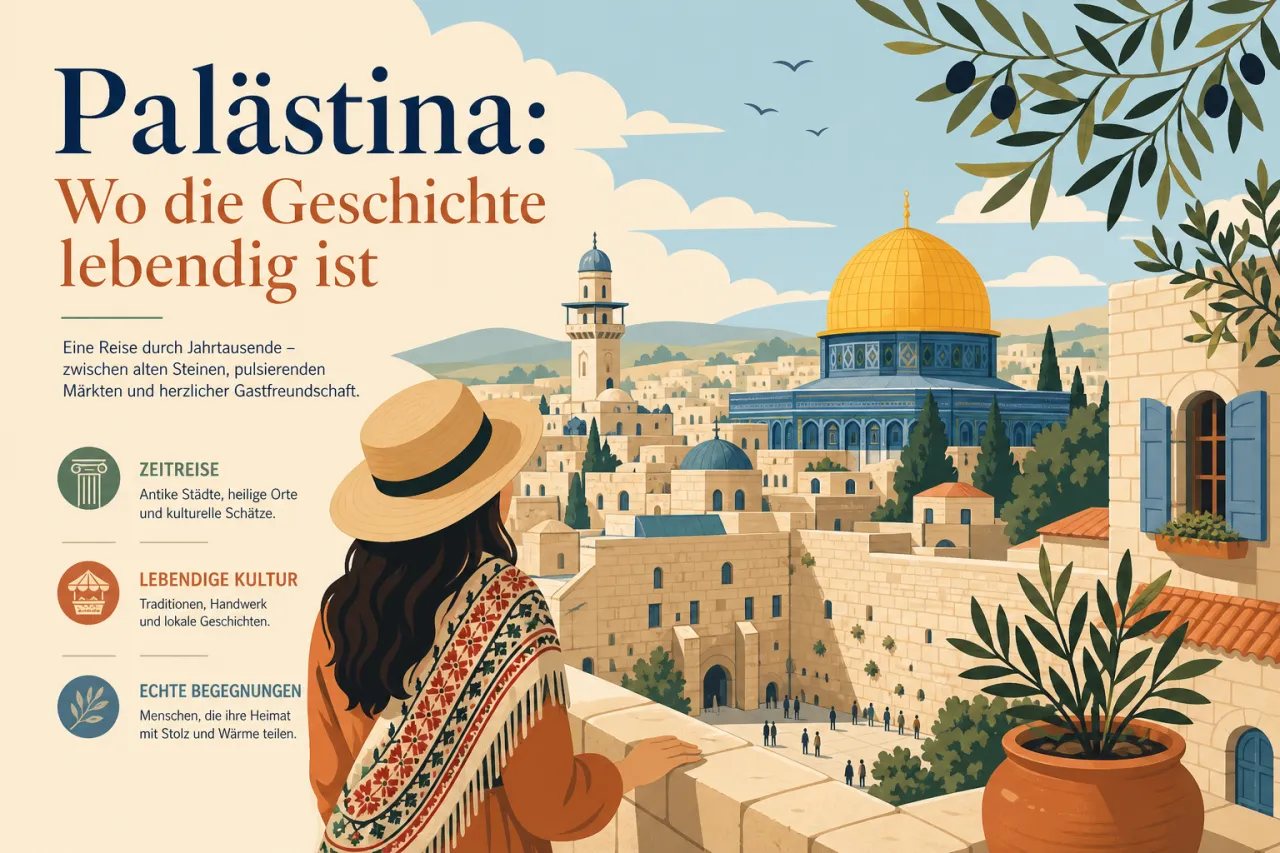 Palästina: Wo die Geschichte lebendig ist