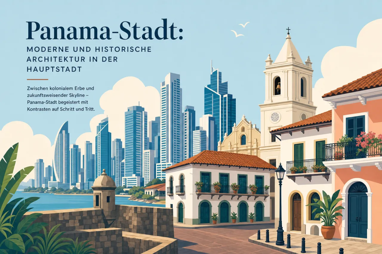 Panama-Stadt: Moderne und historische Architektur in der Hauptstadt