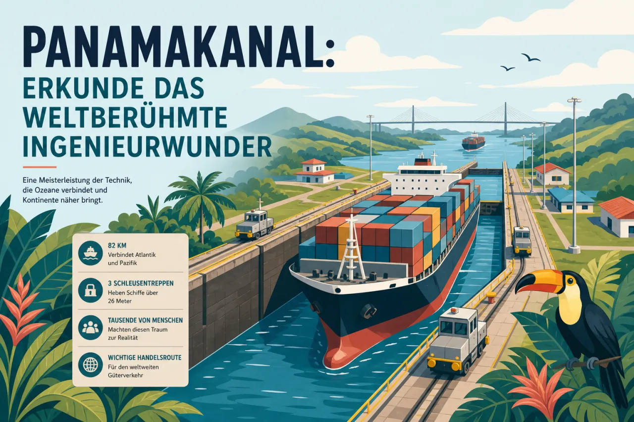 Panamakanal: Erkunde das weltberühmte Ingenieurwunder