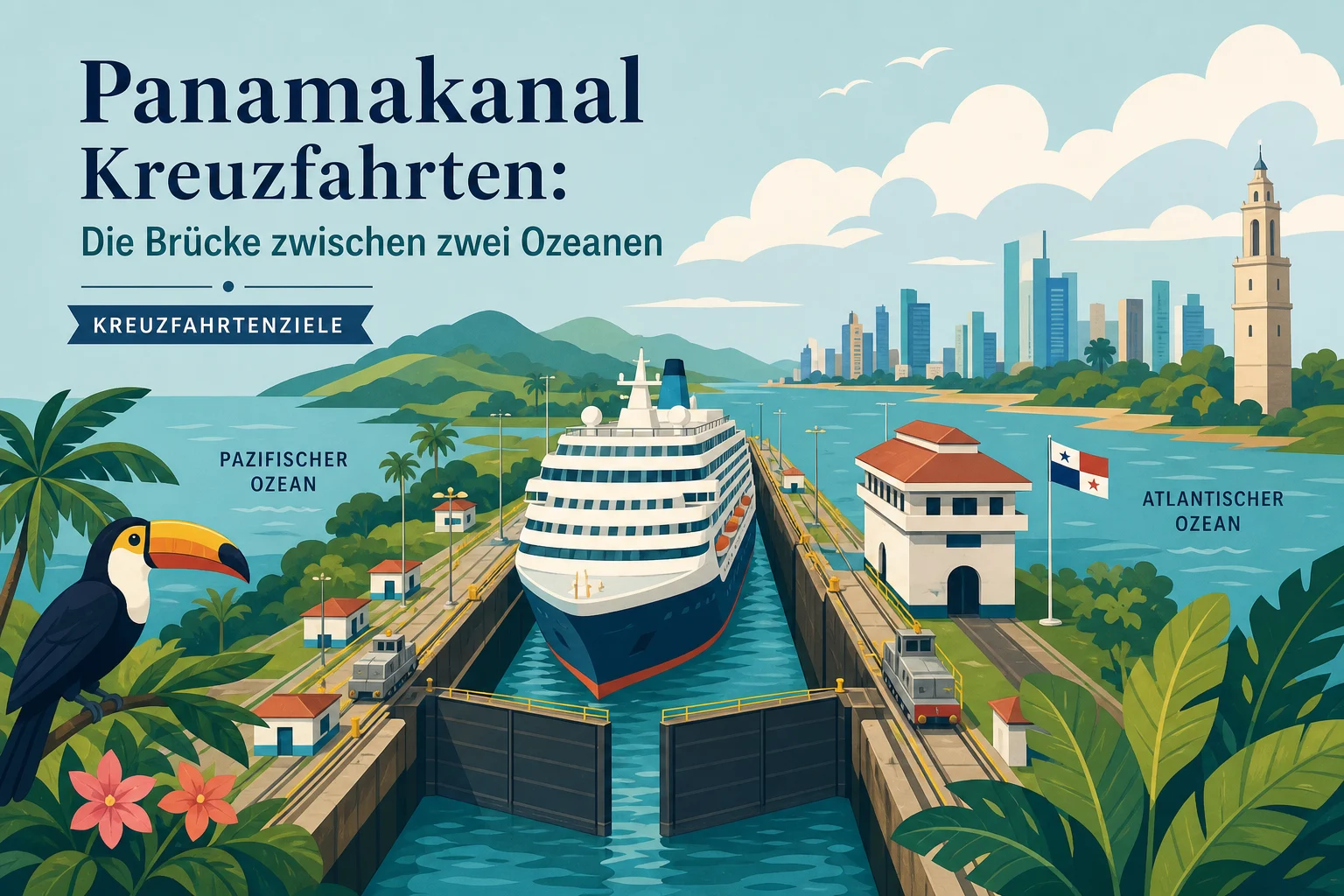 Panamakanal Kreuzfahrten: Die Brücke zwischen zwei Ozeanen