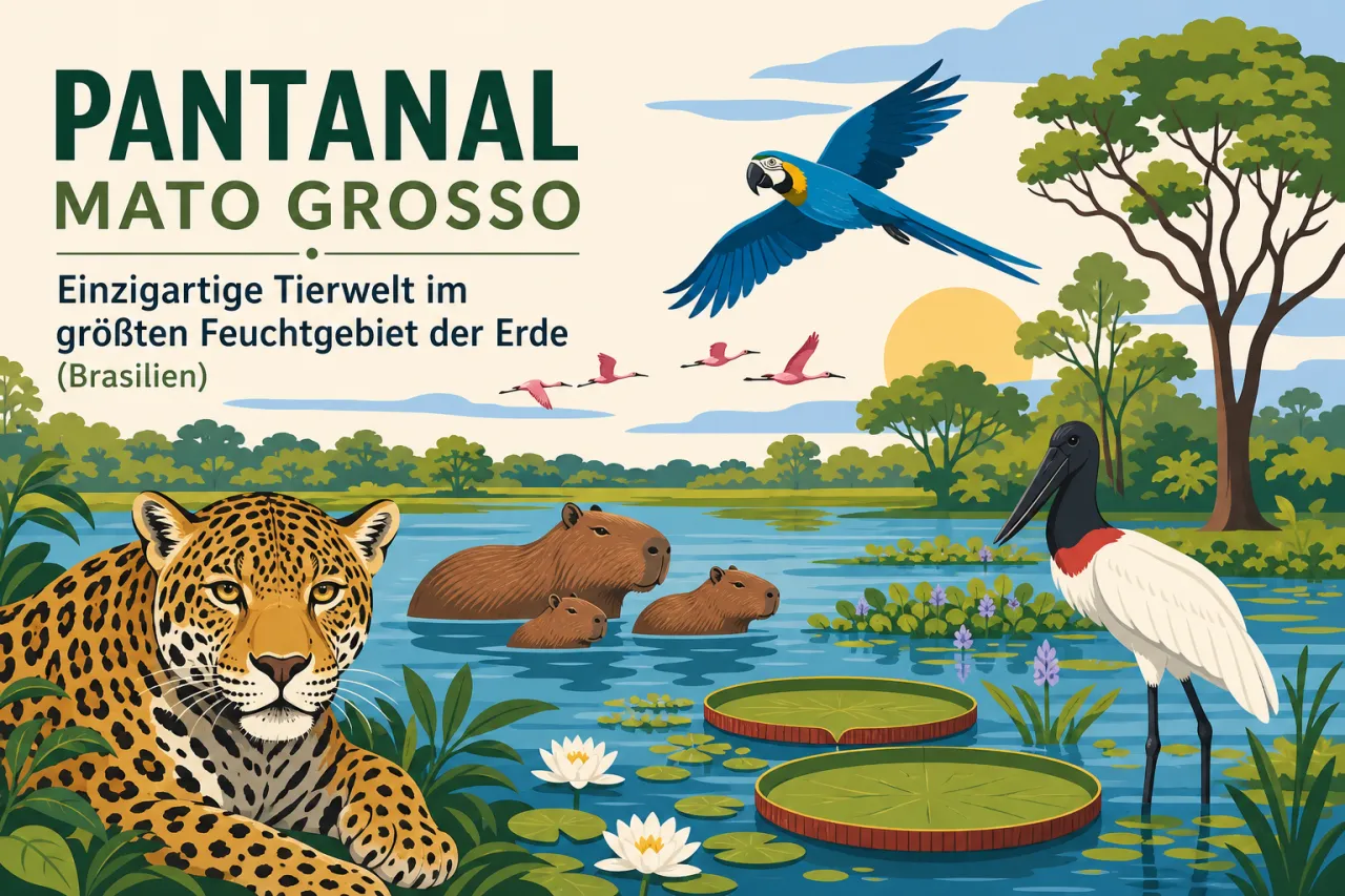 Pantanal Mato Grosso: Tierbeobachtung im größten Feuchtgebiet der Erde