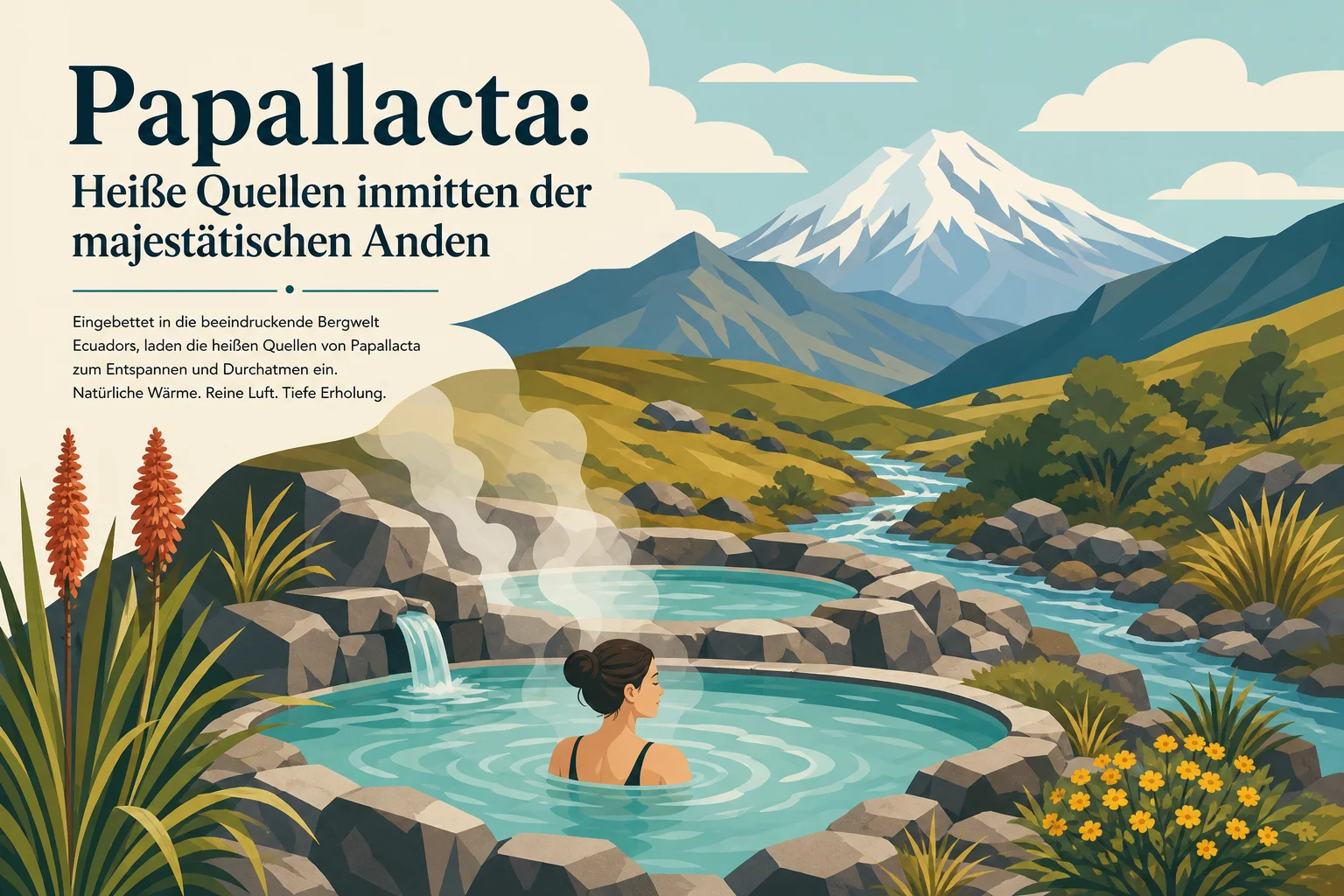 Papallacta: Heiße Quellen inmitten der Anden