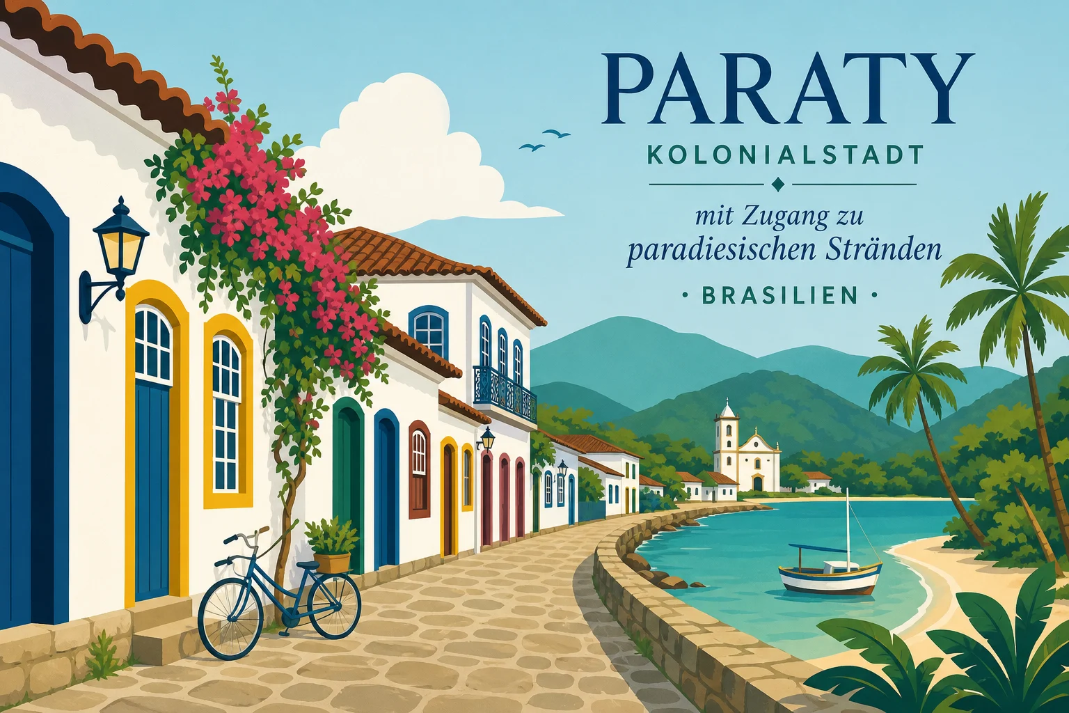 Paraty: Kolonialstadt mit Zugang zu paradiesischen Stränden
