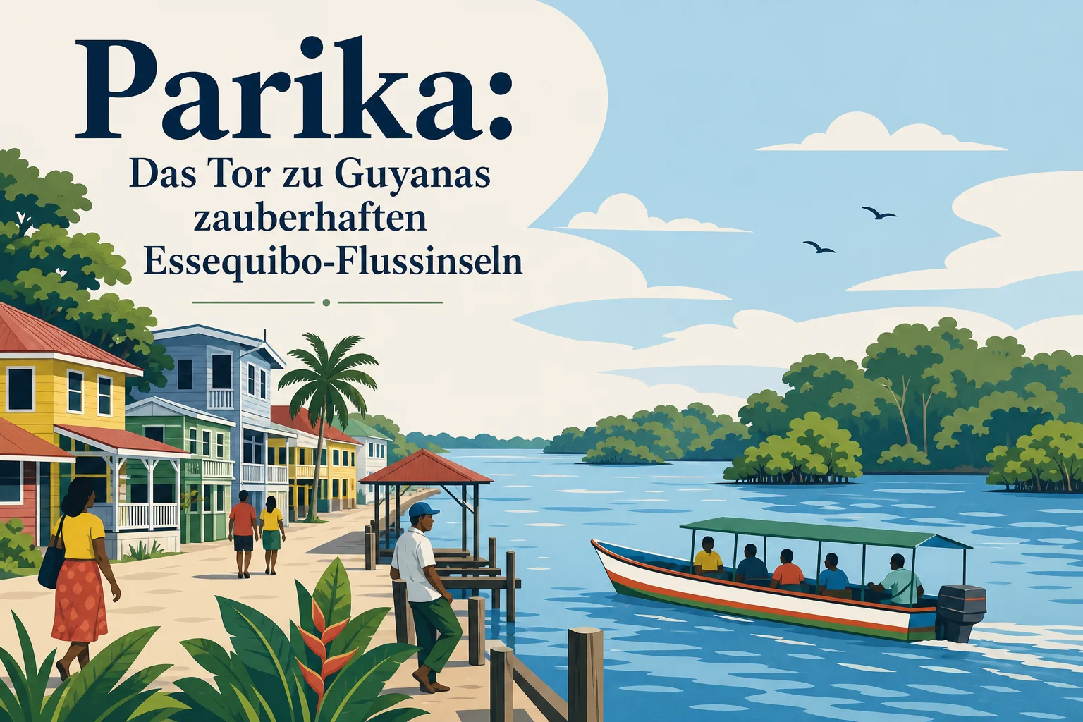 Parika: Das Tor zu Guyanas Essequibo-Flussinseln