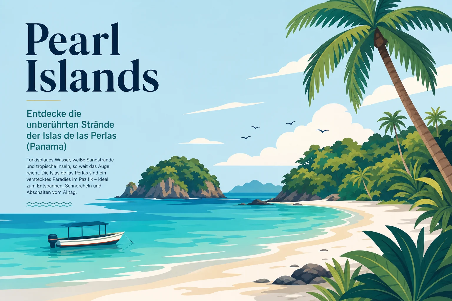 Pearl Islands: Unberührte Strände auf den Islas de las Perlas in Panama
