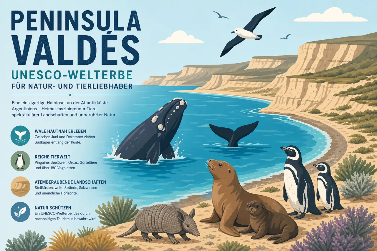 Peninsula Valdés: UNESCO-Welterbe für Natur- und Tierliebhaber