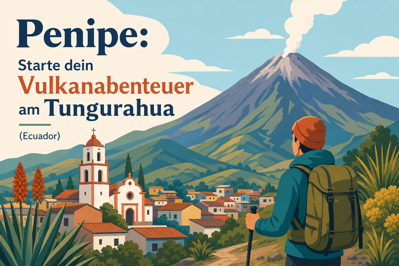 Penipe: Starte dein Vulkanabenteuer am Tungurahua