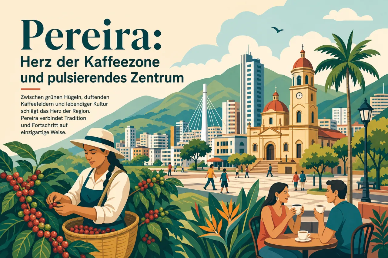 Pereira: Herz der Kaffeezone und pulsierendes Zentrum