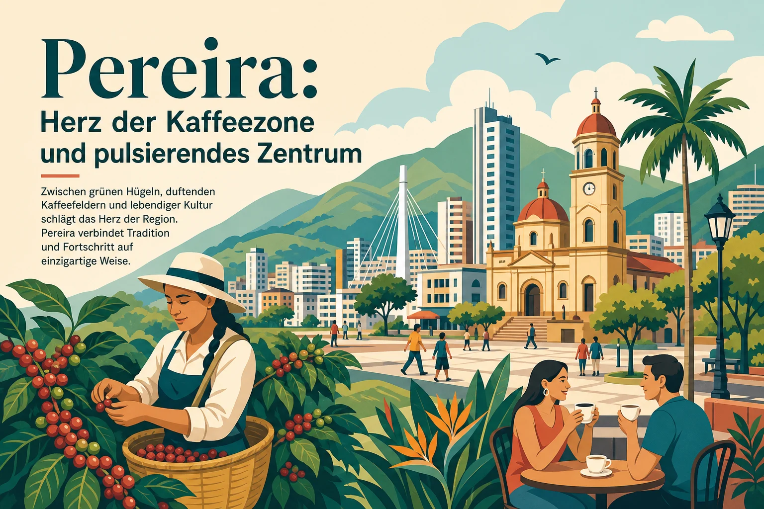 Pereira: Herz der Kaffeezone und pulsierendes Zentrum