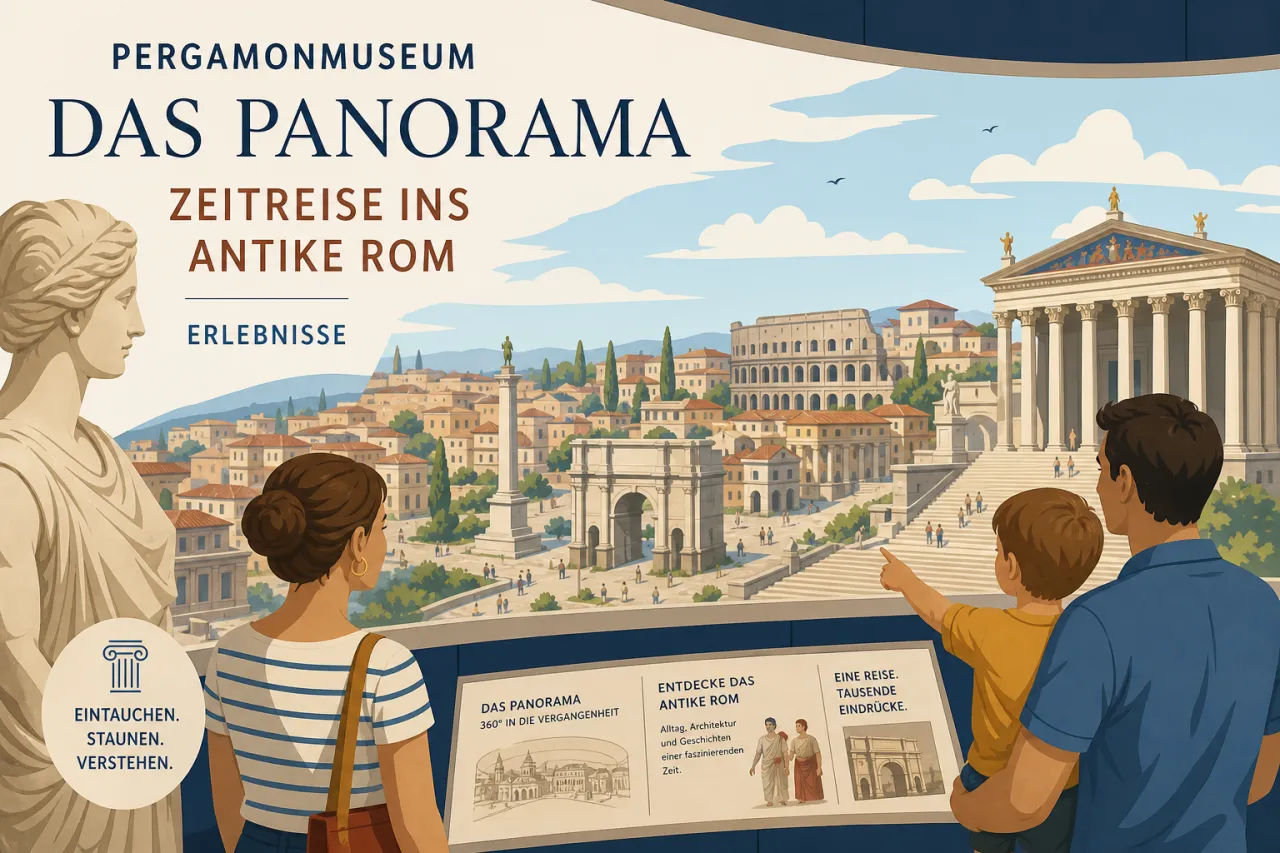 Pergamonmuseum Das Panorama in Berlin: Zeitreise ins antike Pergamon