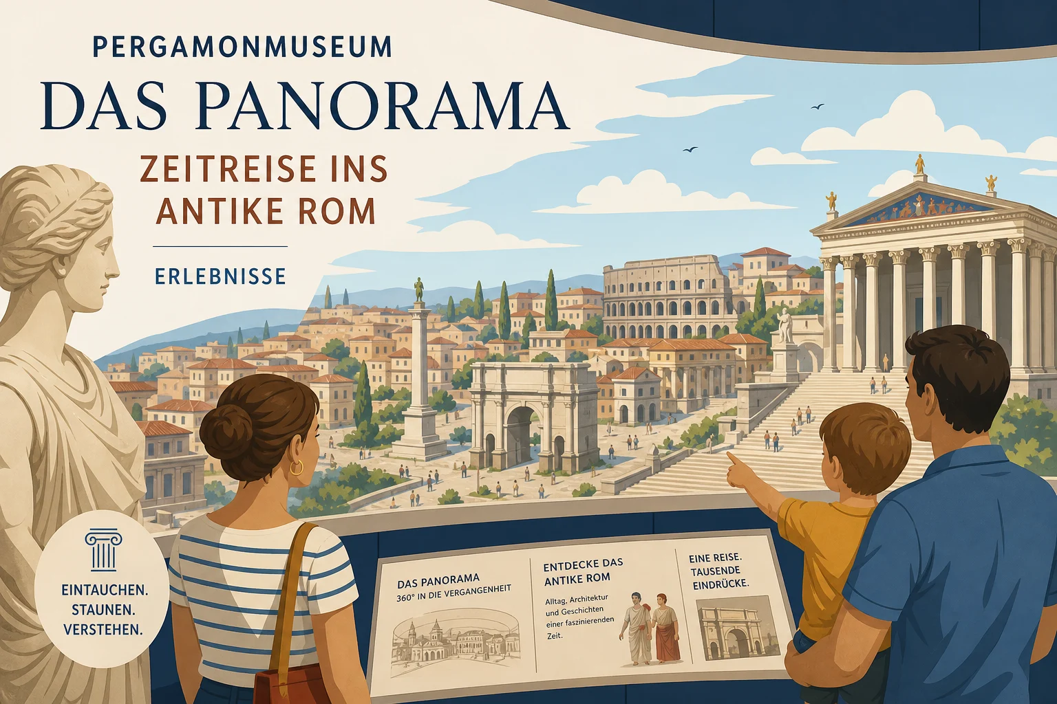 Pergamonmuseum Das Panorama in Berlin: Zeitreise ins antike Pergamon