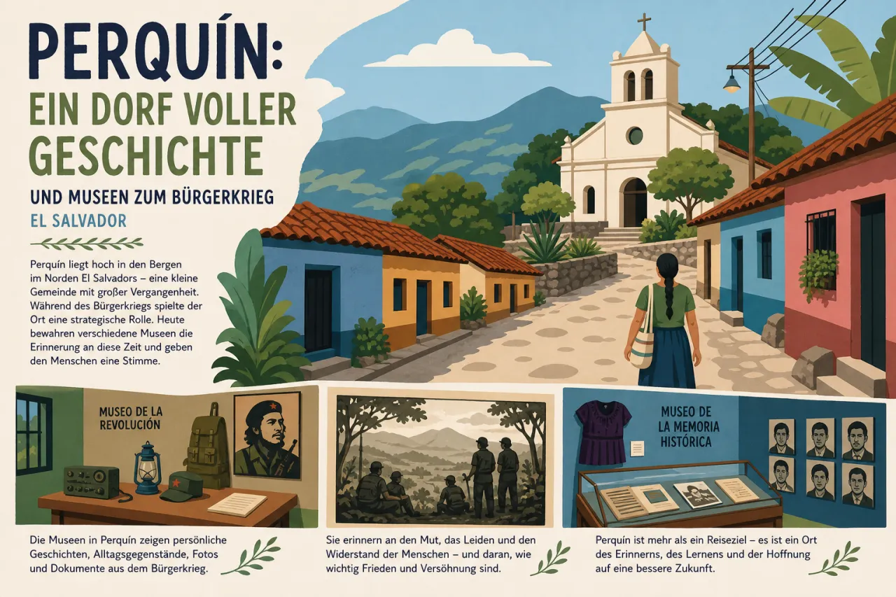 Perquín: Geschichte, Museen und Natur im Hochland von Morazán