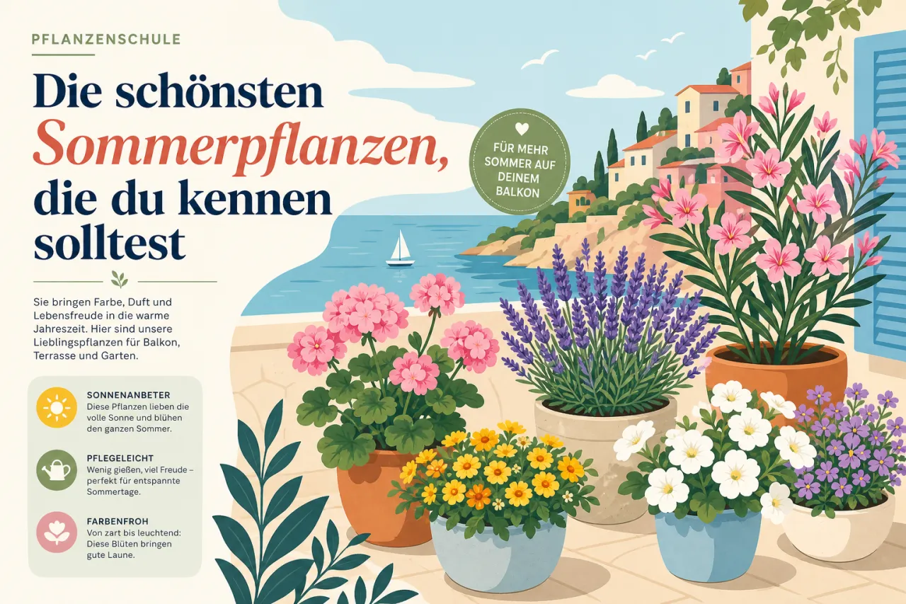 Pflanzenschule: die schönsten Sommerpflanzen, die du kennen solltest