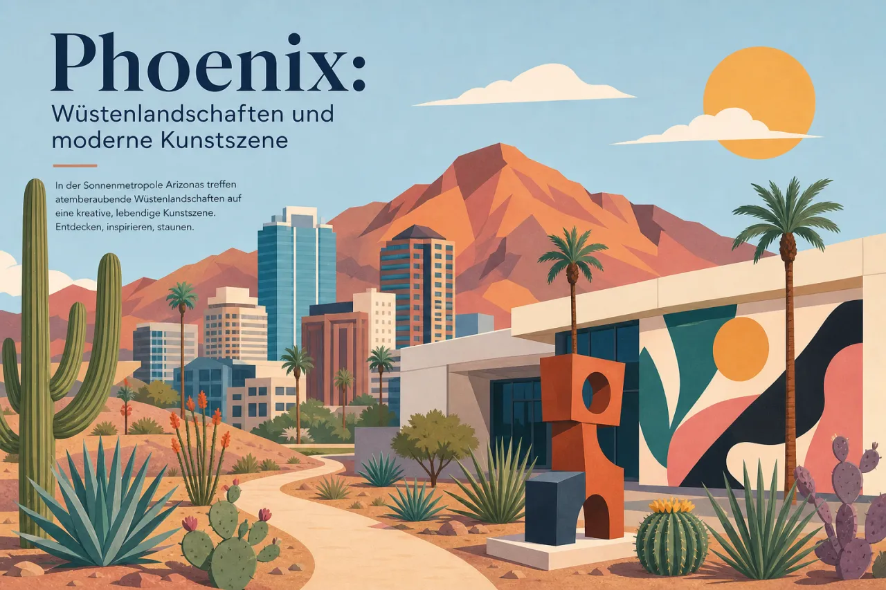 Phoenix: Wüstenlandschaften und moderne Kunstszene