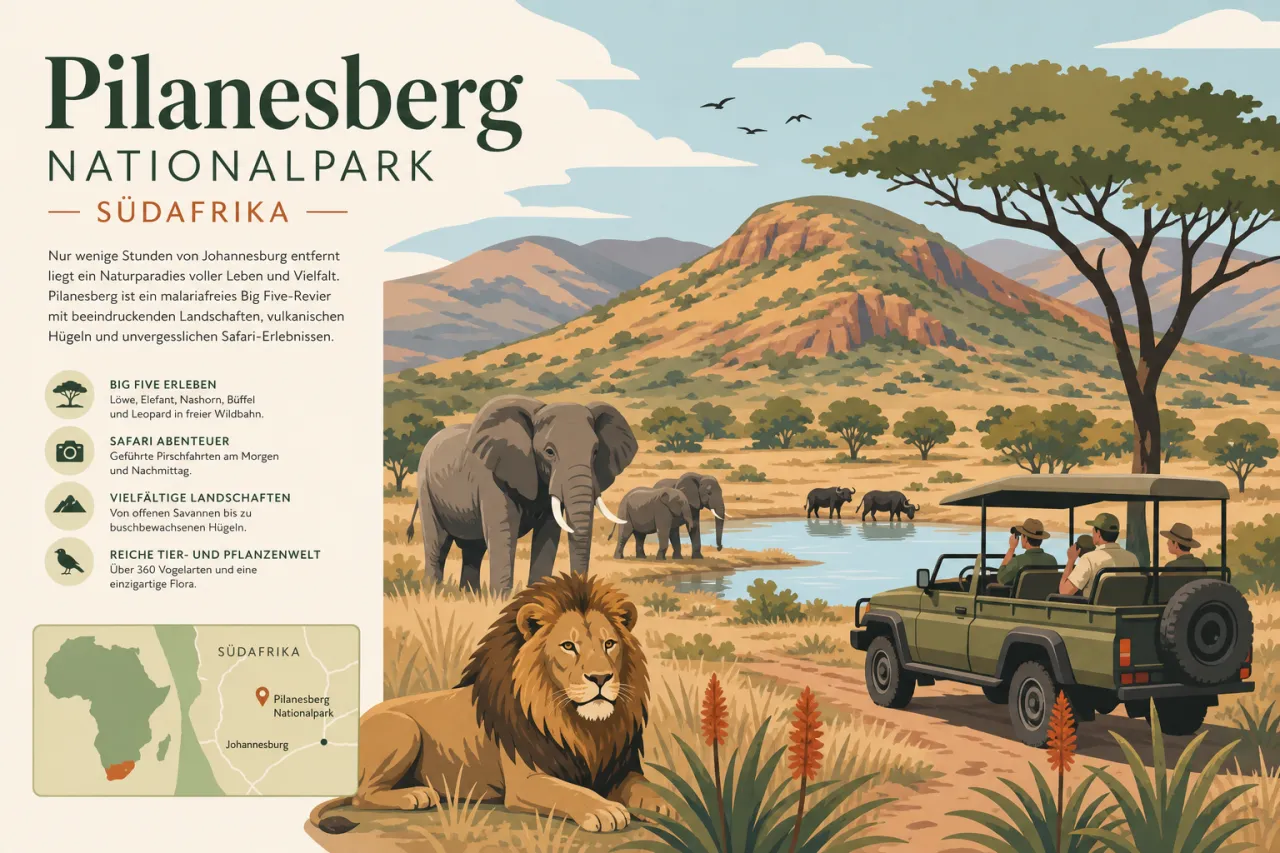 Pilanesberg Nationalpark Südafrika