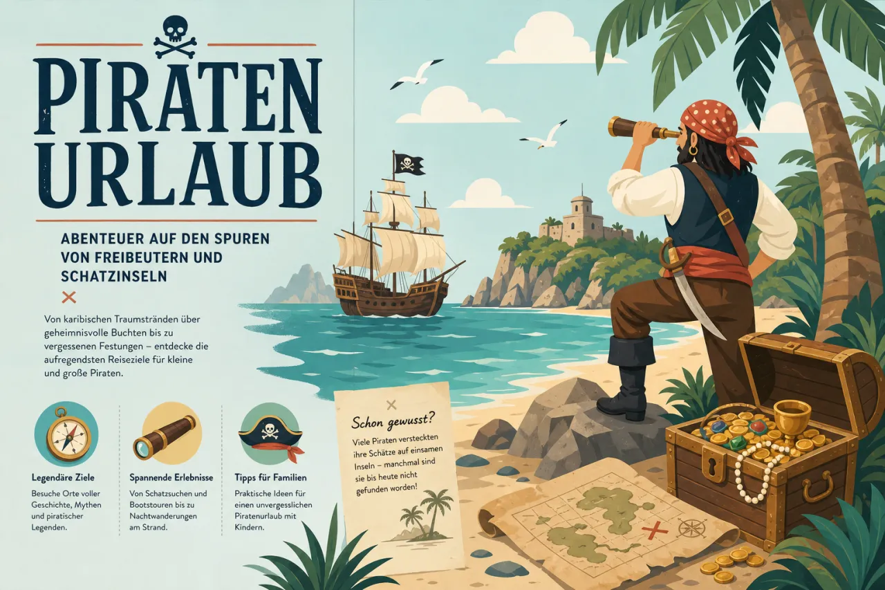 Piratenurlaub: Abenteuer auf den Spuren von Freibeutern und Schatzinseln