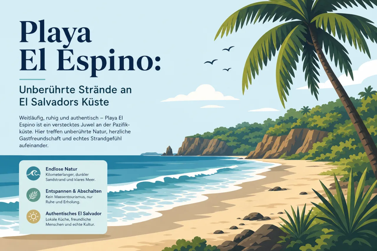 Playa El Espino: Unberührte Strände an El Salvadors Küste
