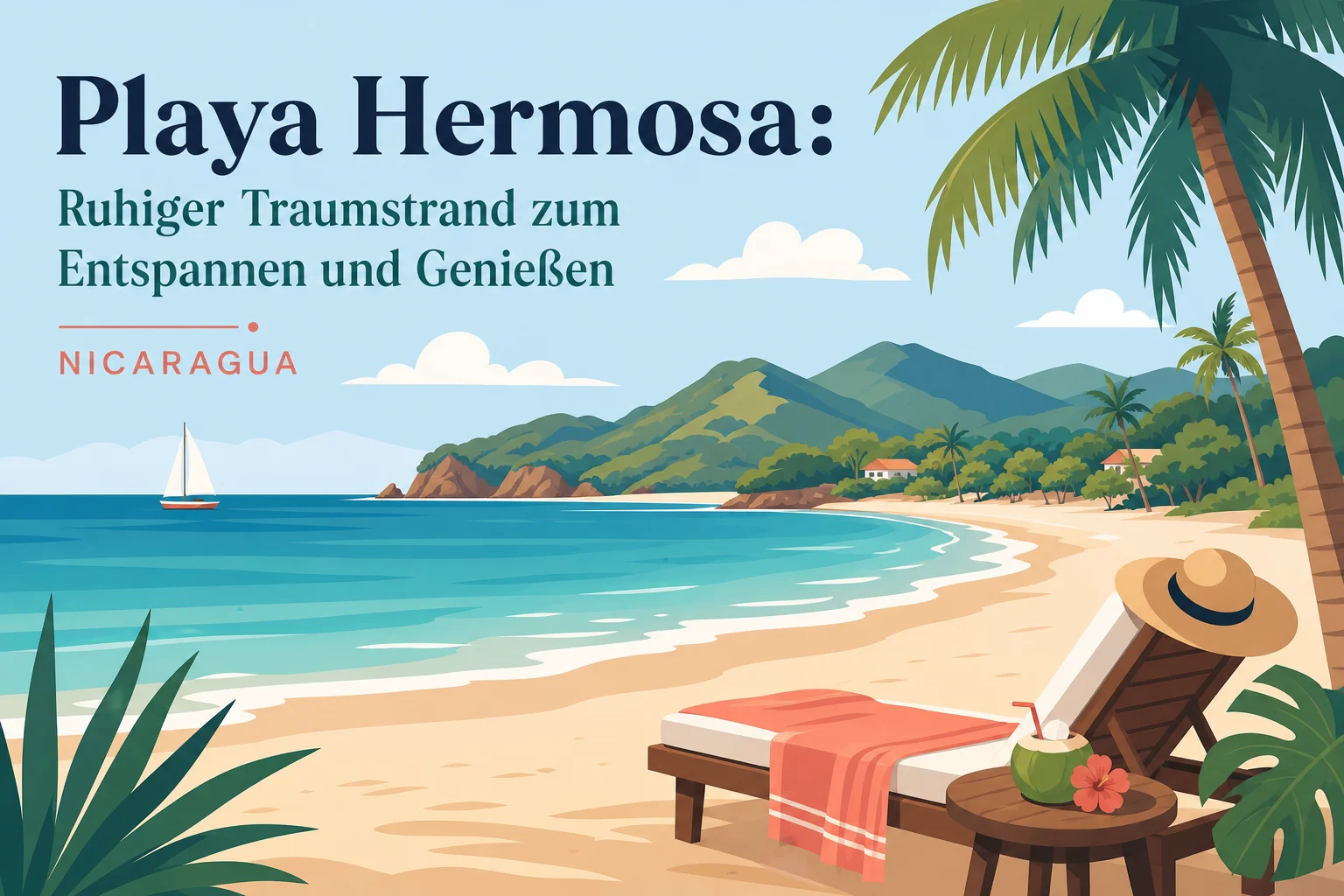 Playa Hermosa: Ruhiger Traumstrand zum Entspannen und Genießen