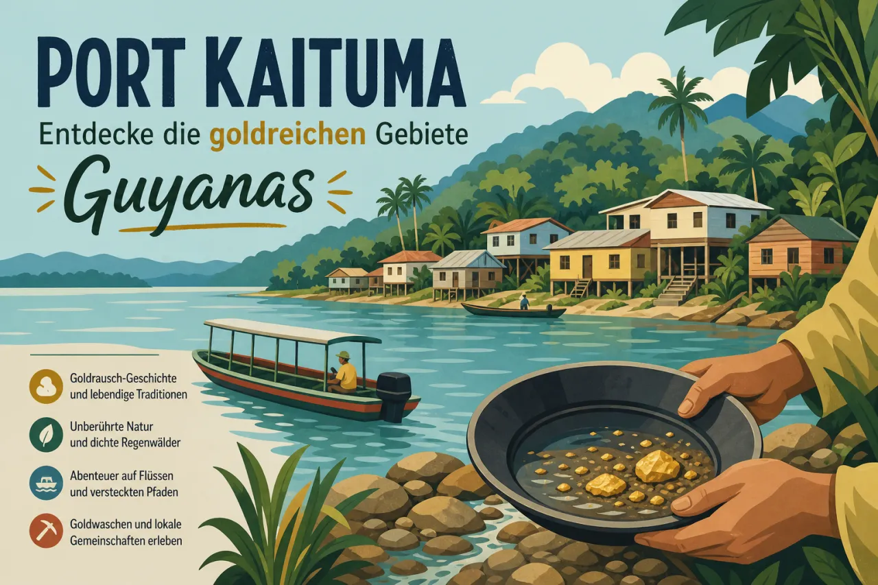 Port Kaituma: Gold, Regenwald und abgelegene Wege in Guyana