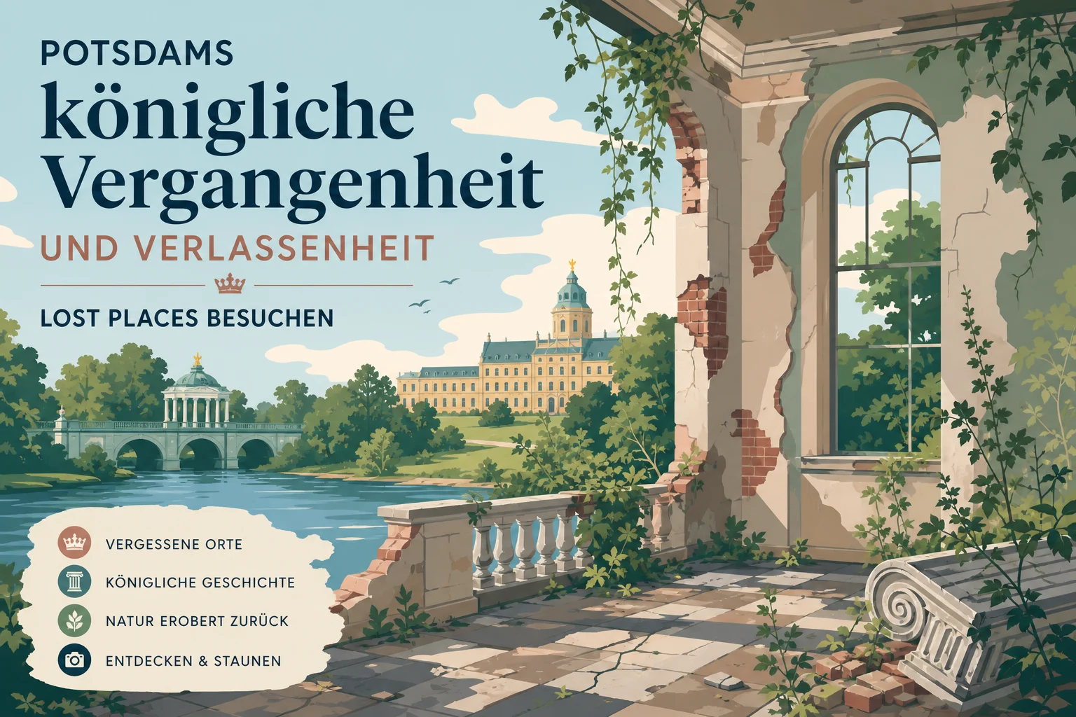 Potsdams königliche Vergangenheit und Verlassenheit: Lost Places besuchen