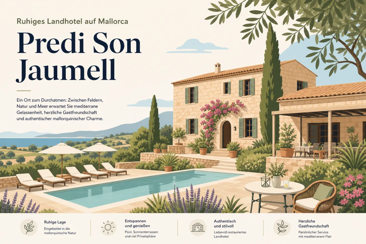 Predi Son Jaumell Hotel Rural: Ruhiges Landhotel auf Mallorca