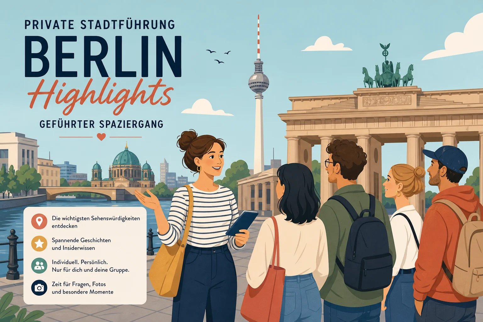 Private Stadtführung Berlin Highlights geführter Spaziergang