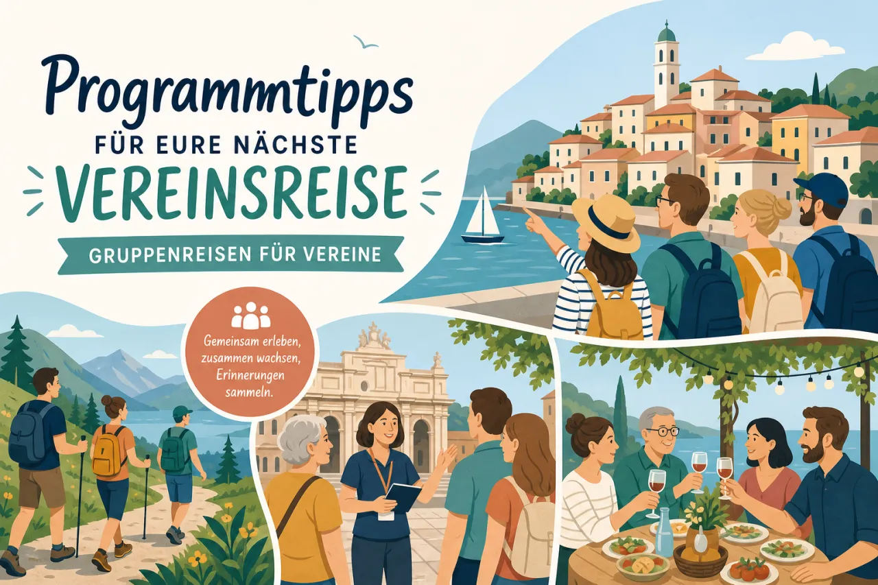 Programmtipps für eure nächste Vereinsreise